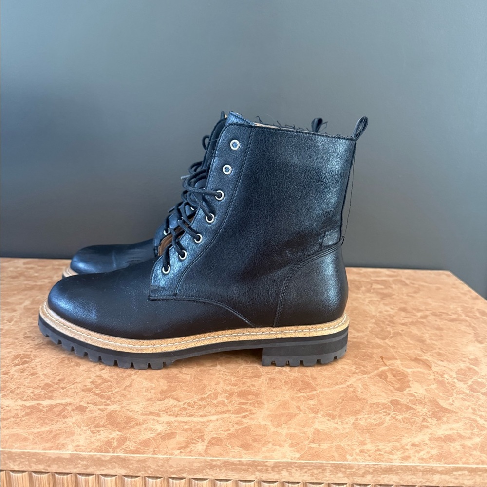 Mi.iM Black Combat Boots